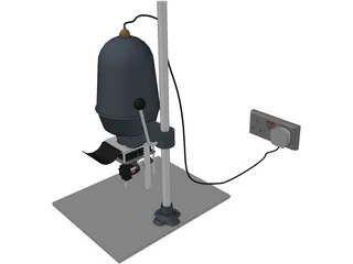 Enlarger 3D Model preview