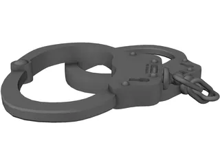 Handcuffs 3D Model preview