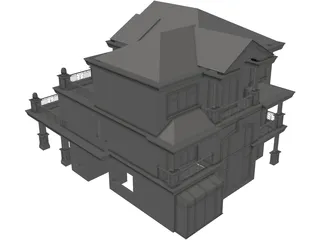 House 3D Model preview
