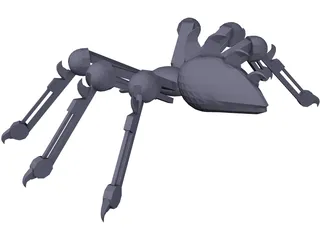 Robot Spider 3D Model preview