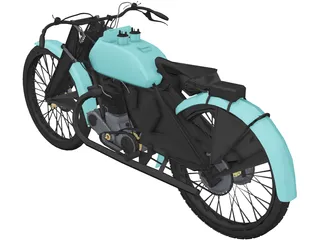 Freccia Celeste 3D Model preview