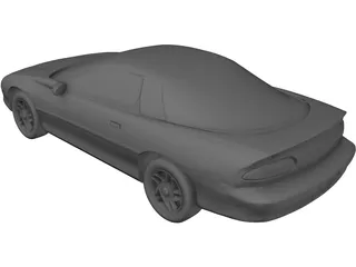 Chevrolet Camaro (1996) 3D Model preview