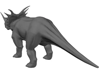 Styracosaurus 3D Model preview