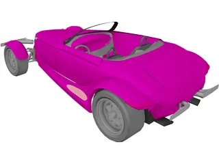 Plymouth Prowler 3D Model preview