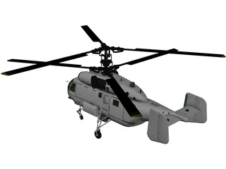 Kamov Ka-27 Helix A 3D Model preview