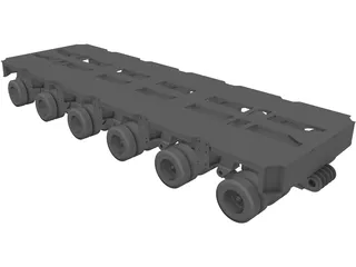 Goldhofer 6 line thp-sl 3D Model preview