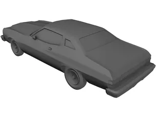 Ford Torino (1976) 3D Model preview