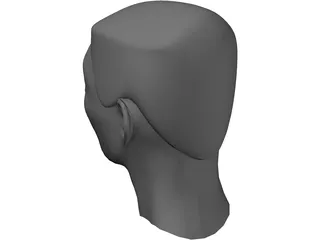 Head 3D Model preview