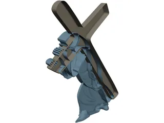 Isa Masih 3D Model preview