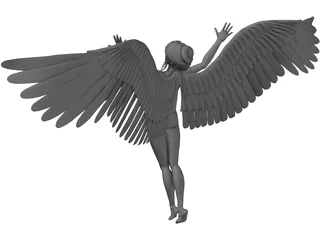 Angel 3D Model preview