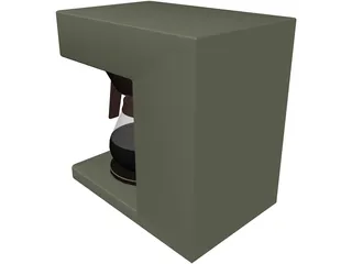 Coffee Machine 3D Model preview