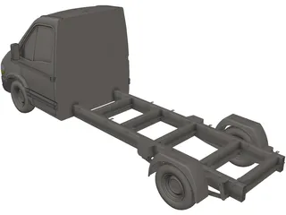 Renault Master 3D Model preview