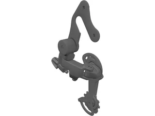 Derailleur Rear 3D Model preview
