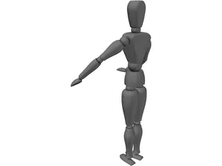 Mannequin 3D Model preview