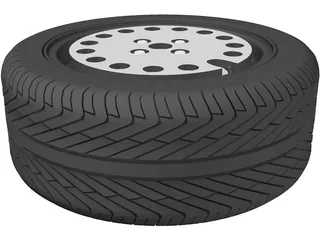 Wheel Cromadora 3D Model preview