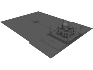 Taj Mahal 3D Model preview