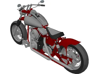 Chopper 3D Model preview