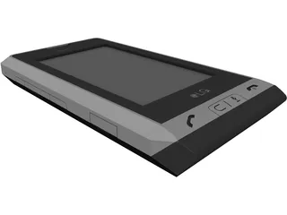 LG Cellular Phone 3D Model preview