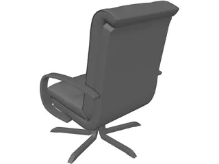Marcel Chair 3D Model preview