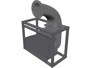 Blower 3D Model preview