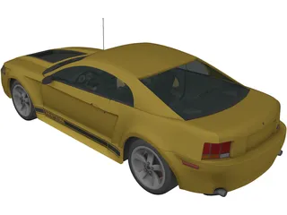 Ford Mustang 3D Model preview