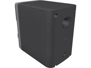 Speaker 3D Model preview