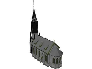 Church 3D Model preview