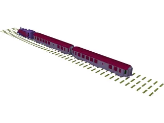 Narrow Gauge 3D Model preview