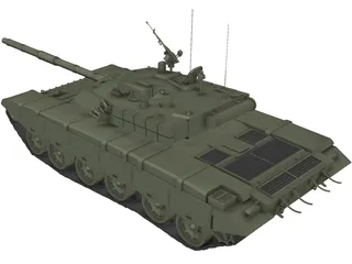 ZTZ-99 Chinese MBT 3D Model preview
