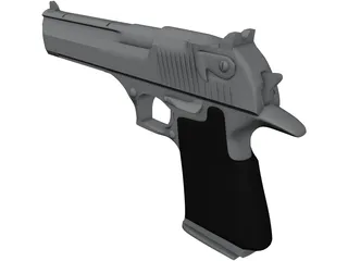 Desert Eagle 3D Model preview