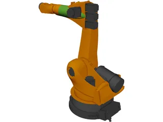 Kuka Robot 3D Model preview