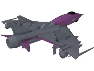 Mirage 364 Sonix Sankar 3D Model preview