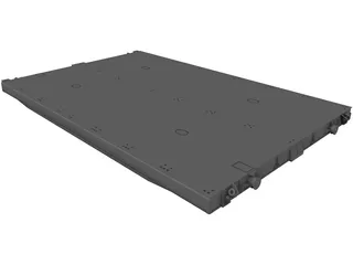 Ship Hatch Cover 3D Model preview