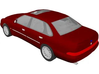 Ford Scorpio (1995) 3D Model preview