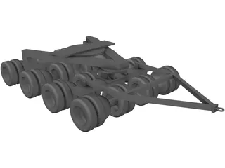 Jinker Truck 4x8 3D Model preview