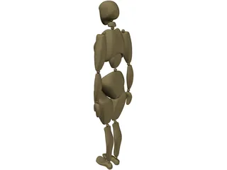 Puppet 3D Model preview