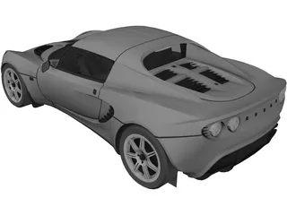 Lotus Elise S2 3D Model preview