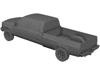 Chevrolet Silverado 3D Model preview