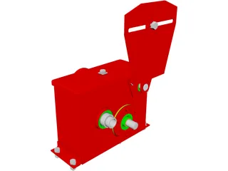 Gear Box 3D Model preview