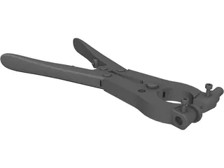 Hand Perforator 3D Model preview