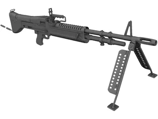 M60 3D Model preview