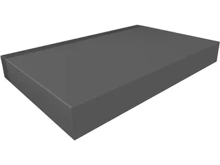 LG DVD Player 3D Model preview