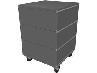 Storage 3D Model preview