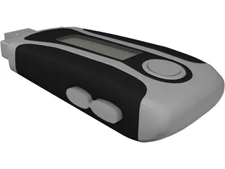 MP3 Player 3D Model preview