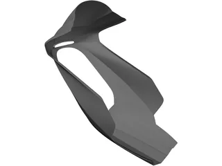 Motorcycle Bodywork 3D Model preview