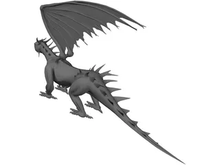 Dragon 3D Model preview