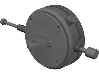 Plunger Dial Indicator 3D Model preview