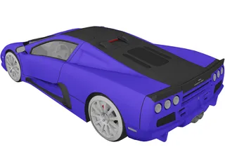 SSC Ultimate Aero 3D Model preview
