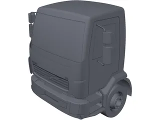 Volvo FL Cabin 3D Model preview