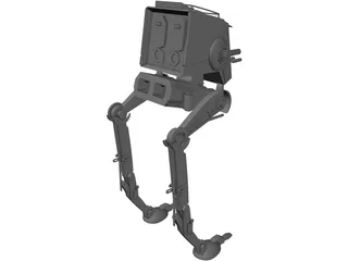 Star Wars ATST 3D Model preview